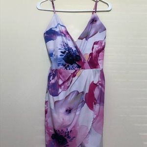 Floral Spaghetti Strap Dress